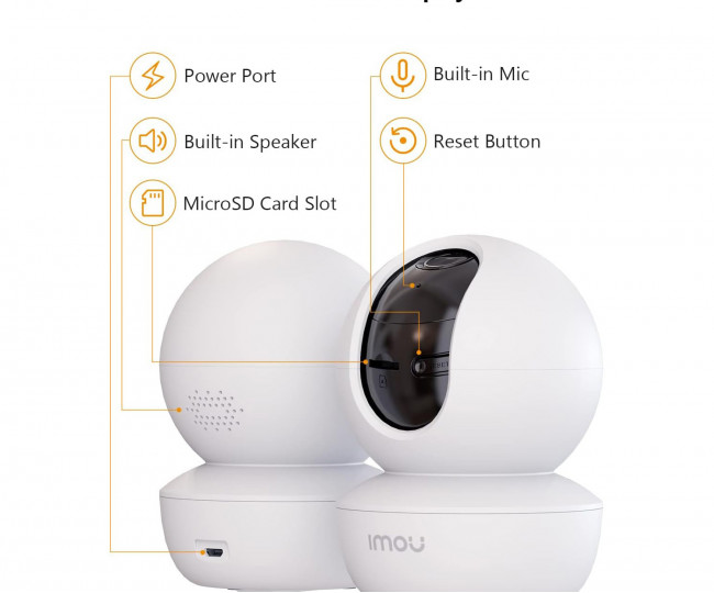 Imou 360° Security Camera Indoor – AI камера відеоспостереження для дому